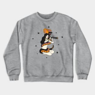 India Snake Charmer Crewneck Sweatshirt